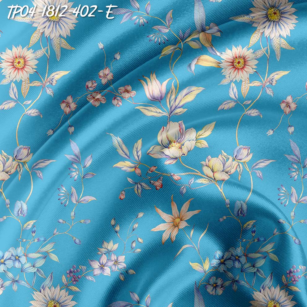 Vải Lụa Satin cao cấp in chuyển nhiệt- may áo dài, đầm thời trang, sơ mi thời trang, đồ bộ pijama cao cấp