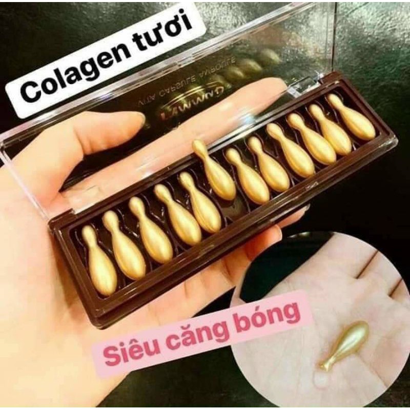 tinh chất collagen tươi dạng vỉ