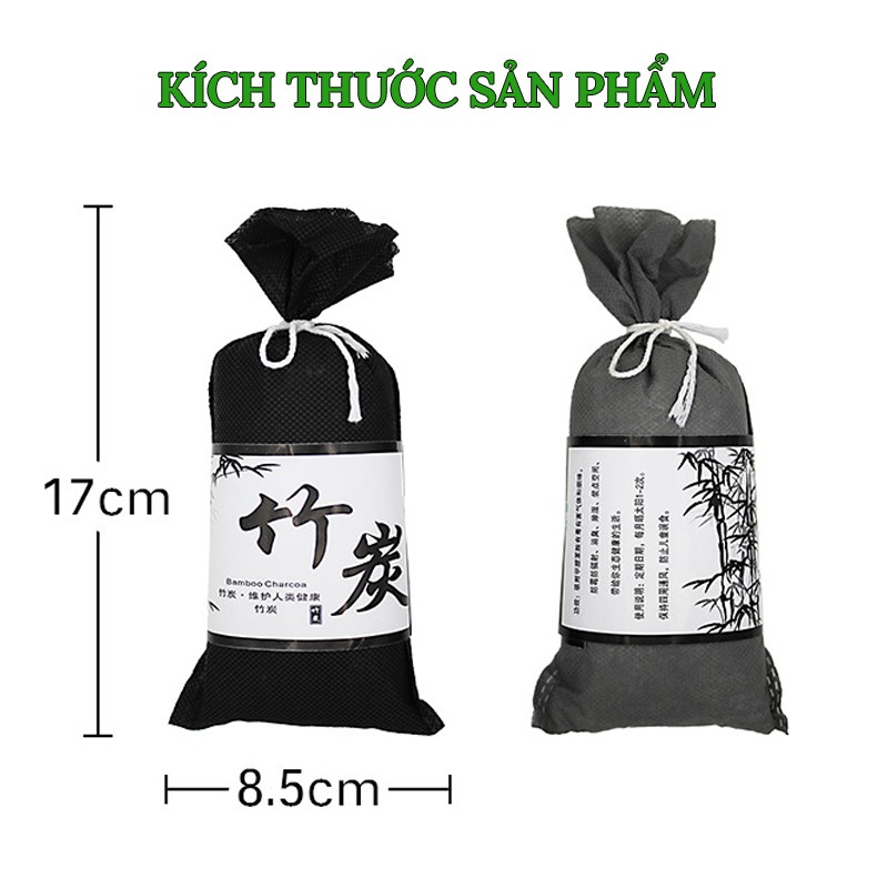 [Mã LIFEAUMAY giảm 10% tối đa 30k đơn 150k] Túi Than Hoạt Tính Khử Mùi Ô Tô - Đánh Tan Mùi Hôi Khó Chịu Trong Xe Hơi