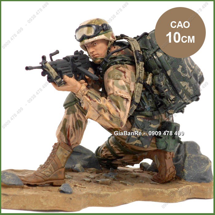 MÔ HÌNH NHÂN VẬT CAO CẤP - LÍNH MCFARLANE RANGER - ĐẠI LIÊN M249 - 7402.2