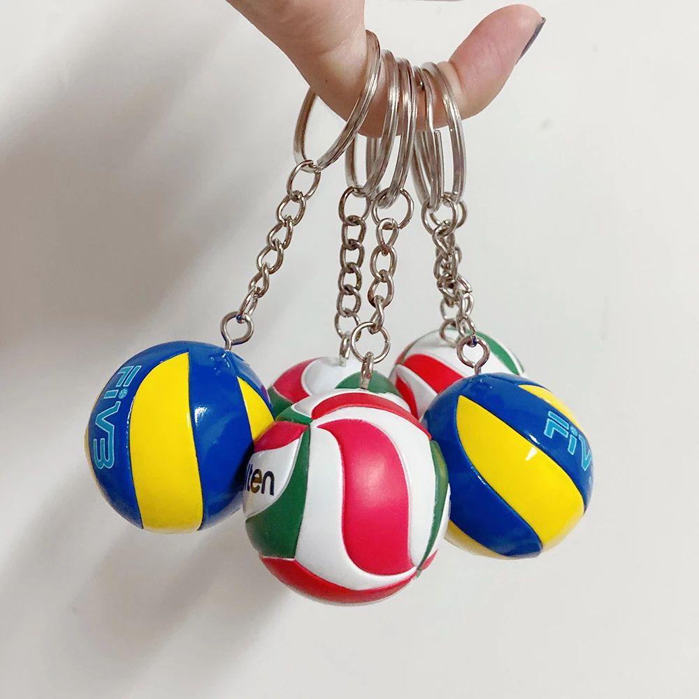 TAYLOR1 Móc Khóa Hình Quả Bóng Chuyền Mini Dễ Thương