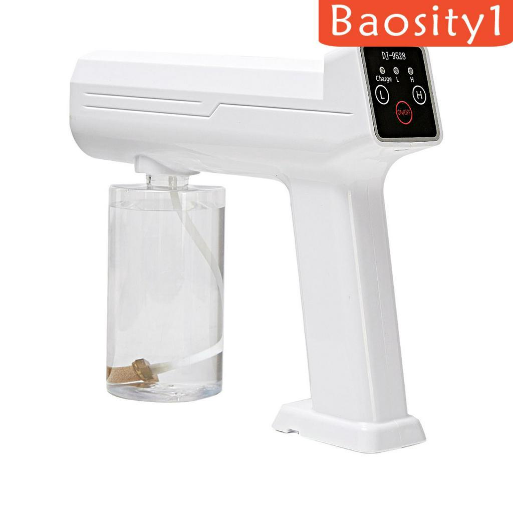 [Baosity1] Máy Phun Sương Nano Cầm Tay Không Dây Khử Trùng Ánh Sáng Xanh