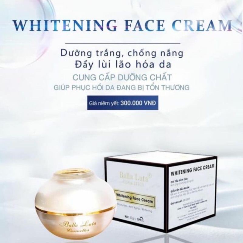 Kem Face Nâng Cơ BallaLuta 30gr Thu hằng
