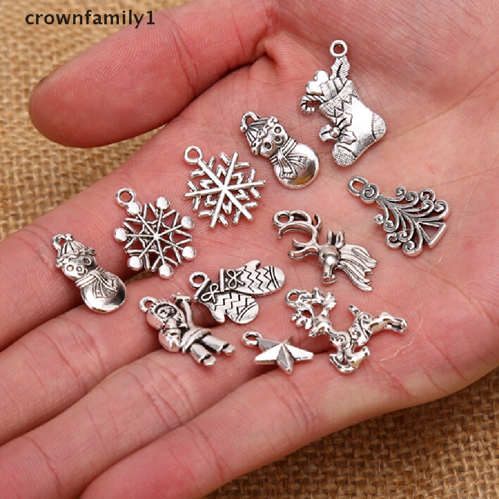 [crownfamily1] 19 Mặt Dây Chuyền Bạc Tây Tạng Hỗn Hợp Trang Sức Thủ Công