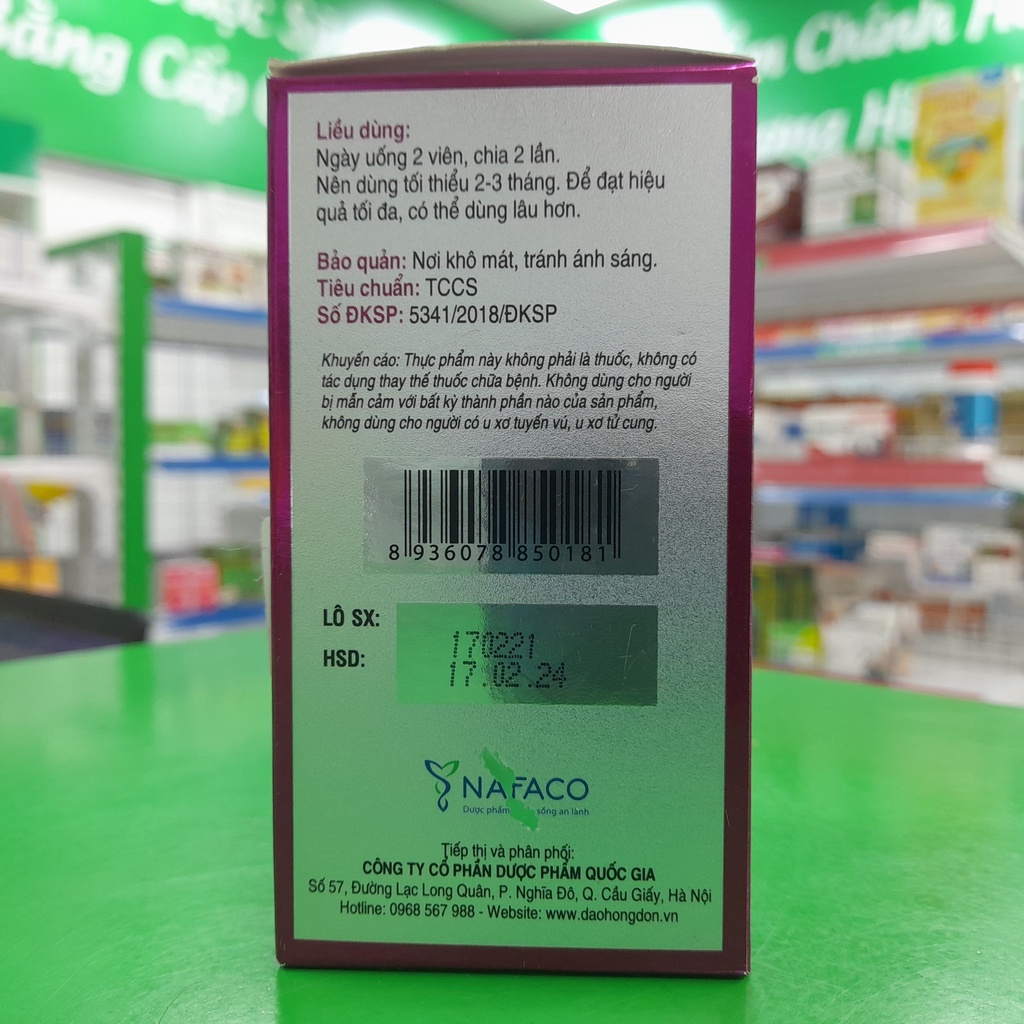 Đào Hồng Đơn Venus- Bổ sung phytoestrogen, hỗ trợ: Giảm nám, tàng nhang, tăng độ săn chắc của ngực và làm đẹp da