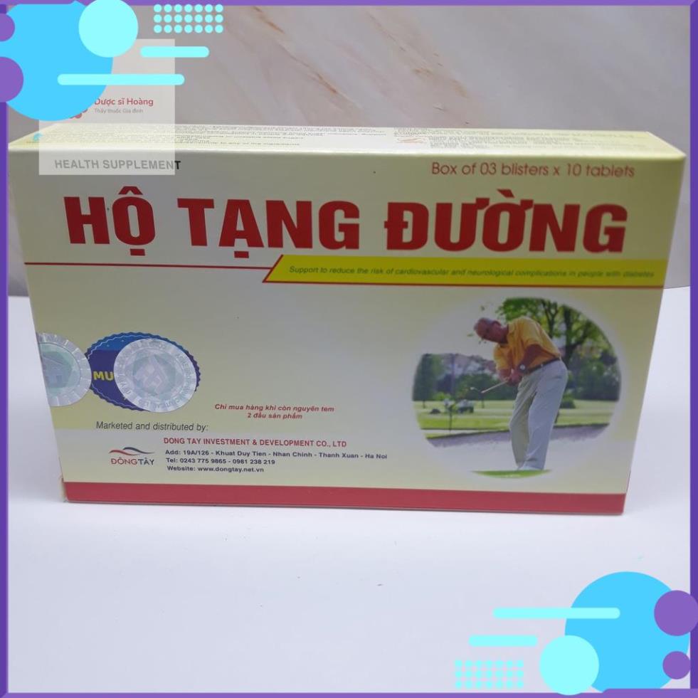 [CHÍNH HÃNG] Hộ Tạng Đường - Phòng ngừa biến chứng bệnh tiểu đường