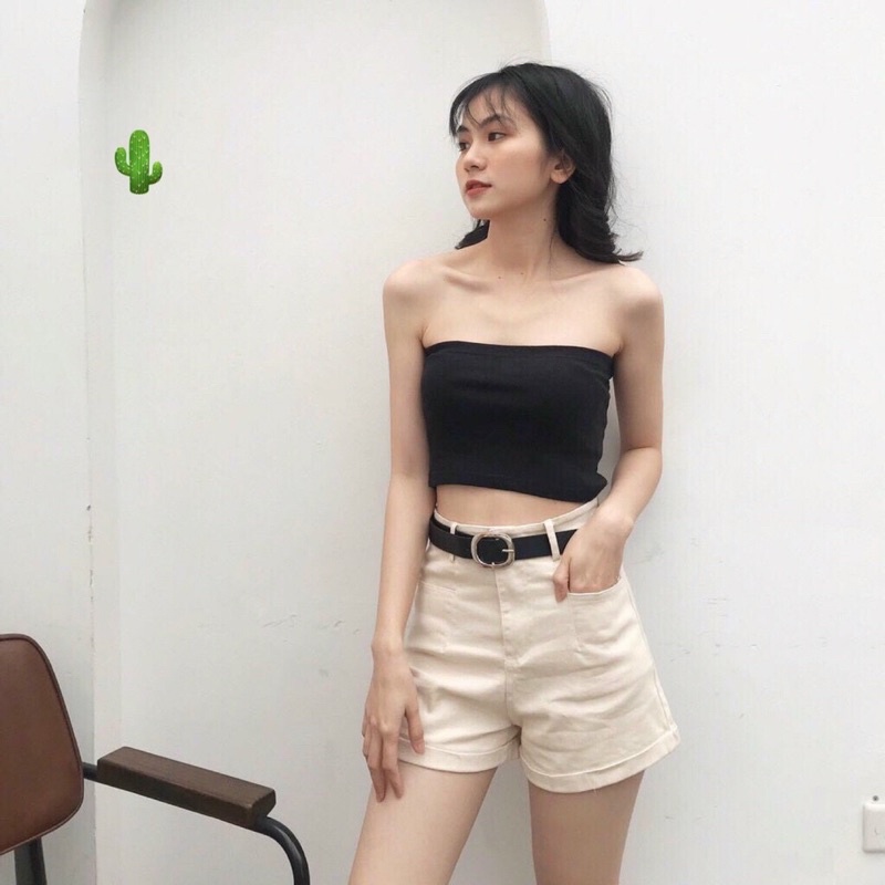 ÁO ỐNG BASIX ÁO XINH CROPTOP | BigBuy360 - bigbuy360.vn