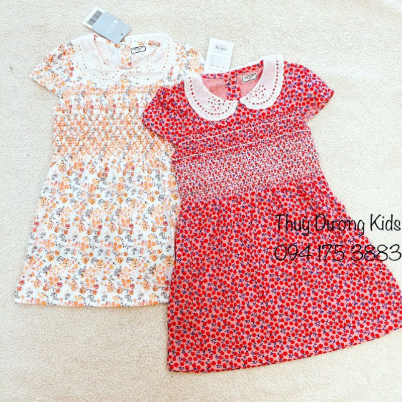 Váy Smock Little maven cho bé gái 18m-7y