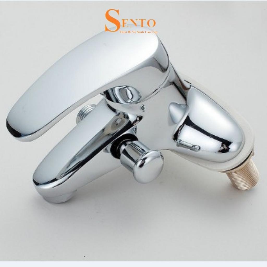 Vòi lavabo chậu rửa mặt kết hợp vòi sen tắm tăng áp SENTO thiết bị nhà tắm ST32