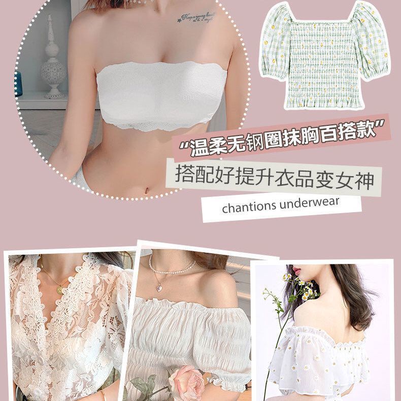 Set Đồ Lót Không Gọng Thép Thiết Kế Quyến Rũ Cho Nữ