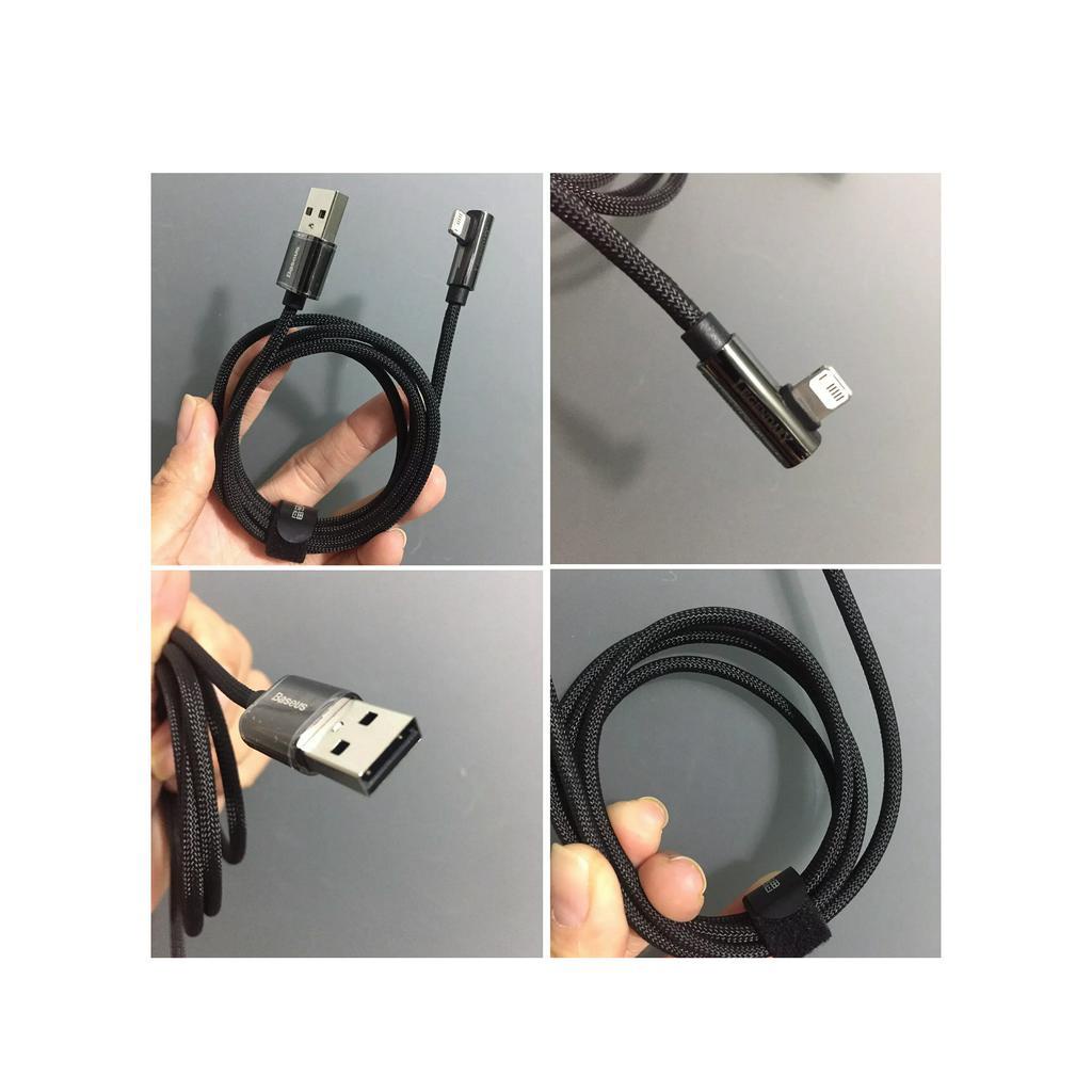 Cáp sạc và dữ liệu usb-iP dòng sạc 2.4A Baseus Legend Series