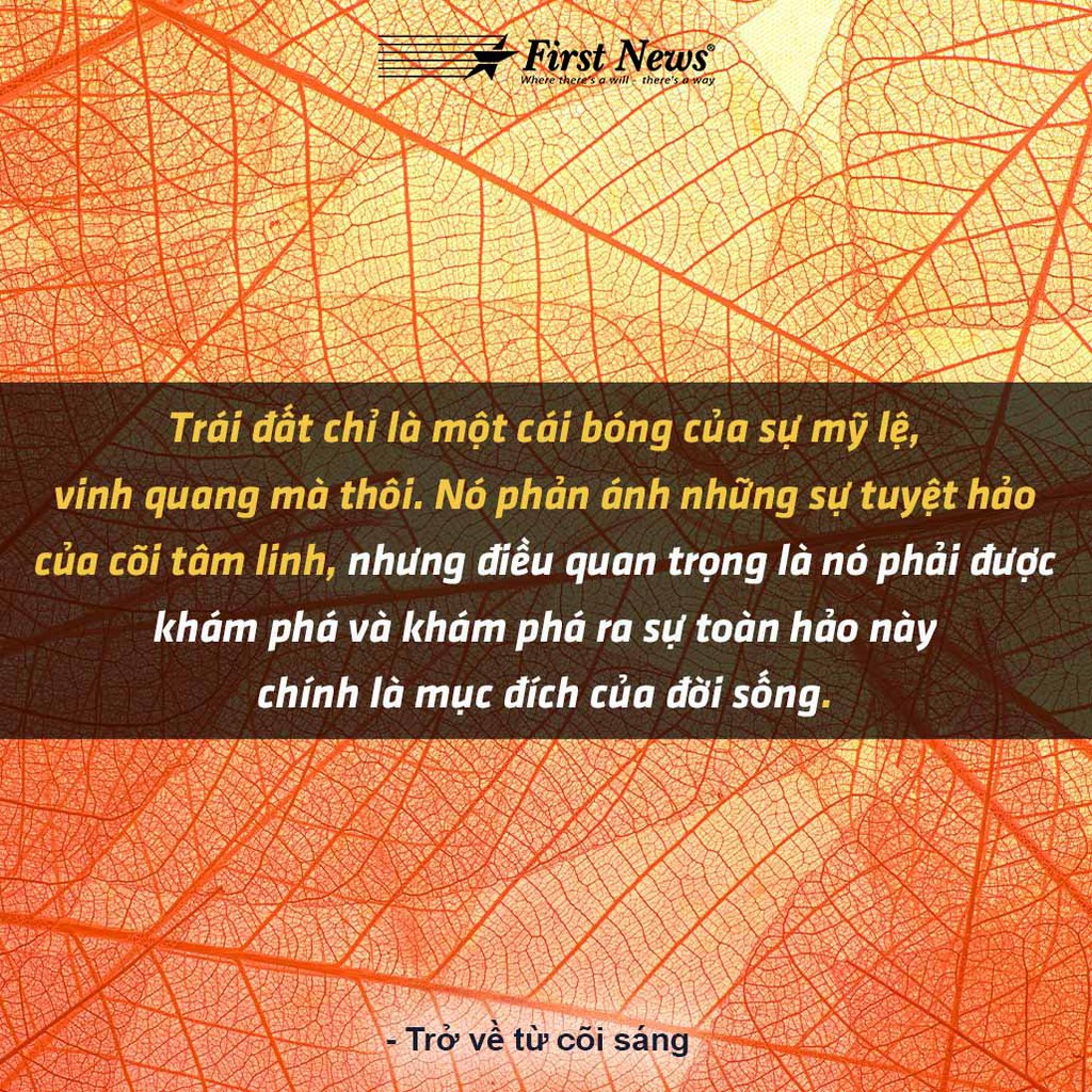 Sách Trở Về Từ Cõi Sáng - Nguyên Phong - First News - FIN