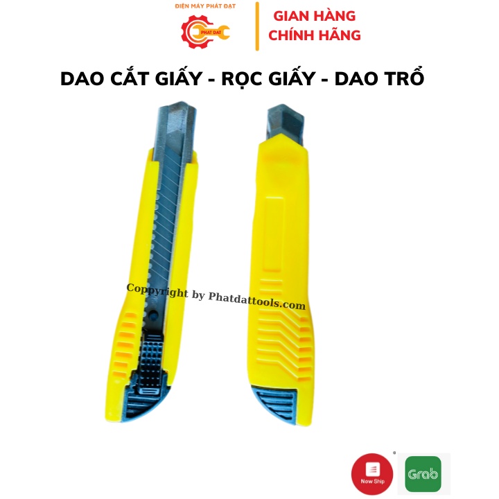 Dao Dọc Giấy Cắt Trổ Giấy Hàng Chất Lượng Nhỏ Gọn Sắc Bén