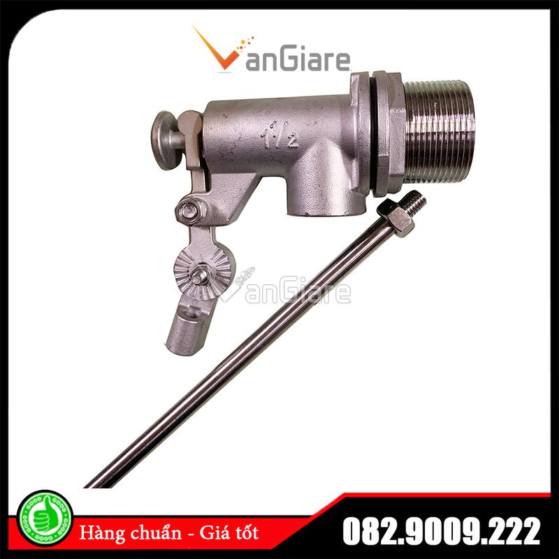 Van phao cơ inox 304 phi 76 90 114 - van phao chống tràn nước