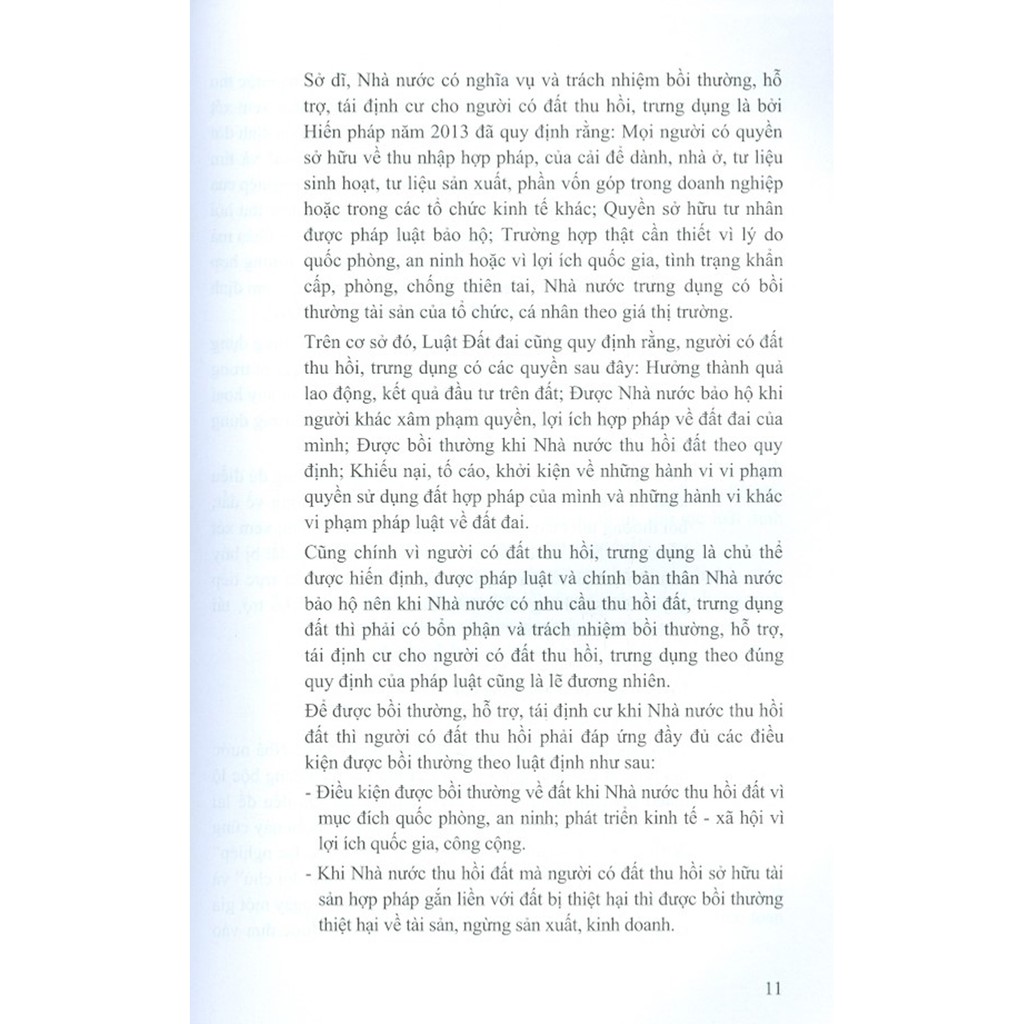 Sách - Quy Trình Pháp Lý Thu Hồi Đất, Trưng Dụng Đất, Bồi Thường, Hỗ Trợ, Tái Định Cư Và Giải Quyết Khiếu Nại, Tố Cáo..)