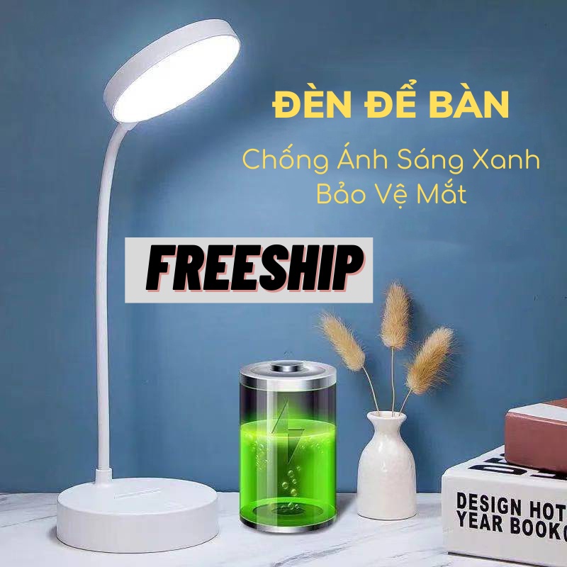 Đèn Học Chống Cận, Đèn Học Để Bàn Học, Bàn Làm Việc, Bảo Vệ Mắt, Thiết Kế Nhỏ Gọn Tiện Lợi titan.st