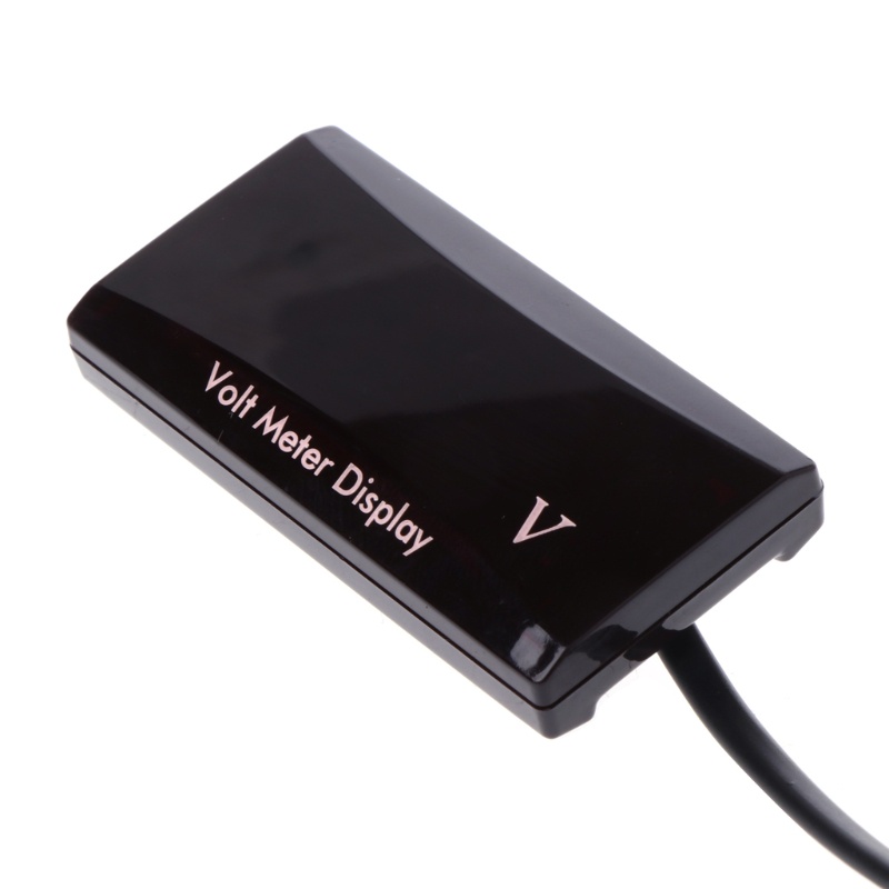 Bảng Điều Khiển Vôn Kế Kỹ Thuật Số LED DC 8-16V Thông Dụng Cho Xe Hơi Xe Máy