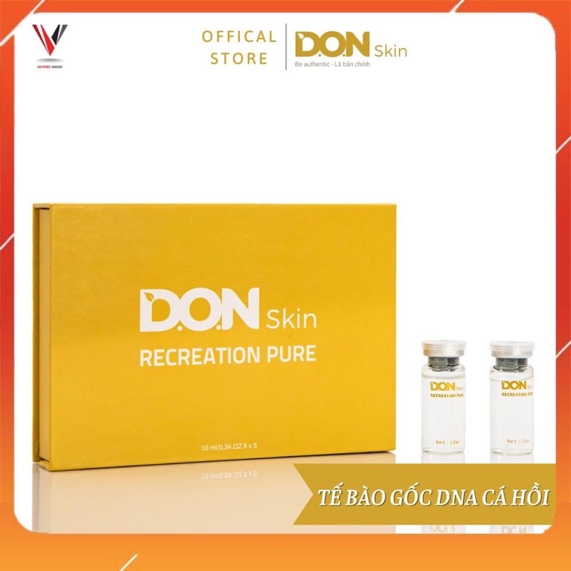 Tế bào gốc DNA cá hồi DON SKIN giúp cải thiện tông da - Hàng Chính hãng