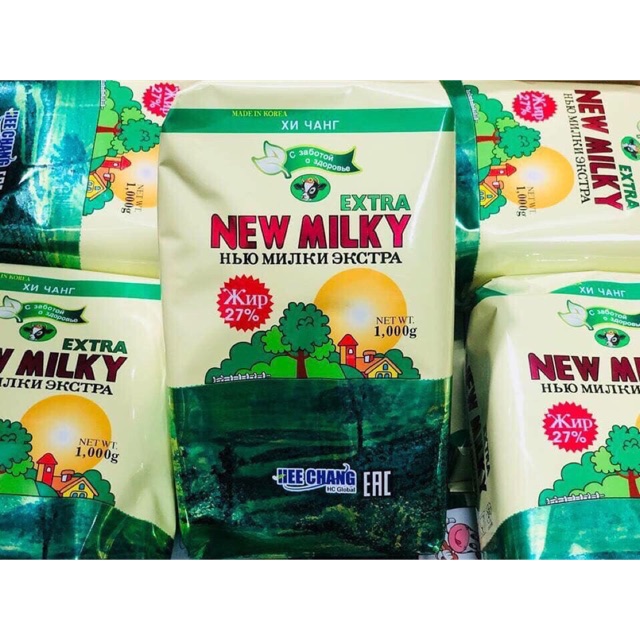 Sữa béo Nga Milky Extra 1 kg date T12/2022