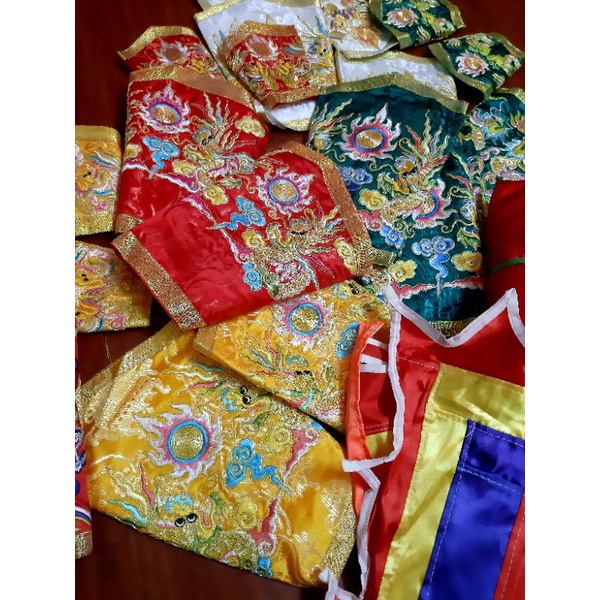 Bộ xà cạp ( bao chân , bao tay ) Hầu Đồng - Trang phục Phụ kiện Hầu Đồng