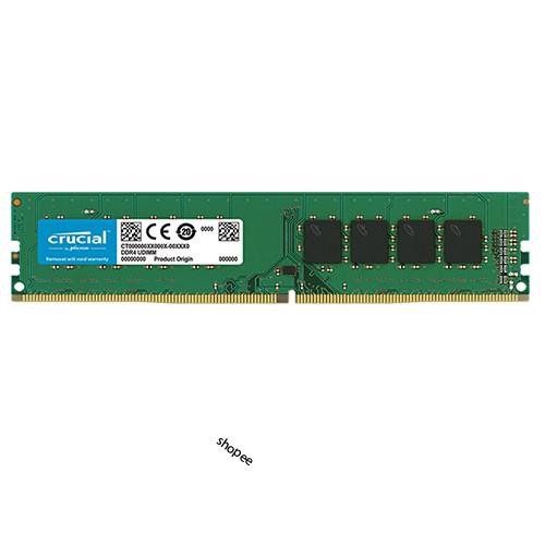 Ram máy tính Crucial DDR4 8G Bus 2400MHz