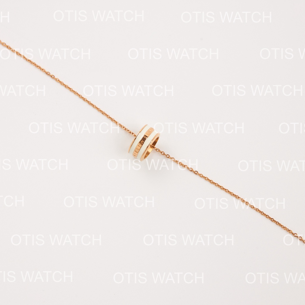 Dây Chuyền Daniel Wellington Emalie Necklace Rose Gold DW Chính Hãng - OtisWatch