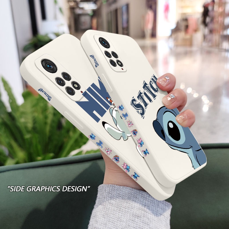 Ốp Điện Thoại Họa Tiết Doodle Màu Xanh Dương Cho Xiaomi Redmi Note 11 11s PRO Plus + 11T 4G 5G