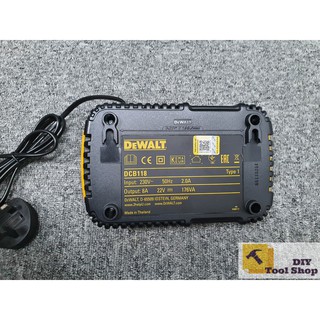 BỘ SẠC PIN DEWALT DCB118