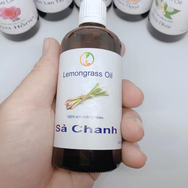 hương sả chanh lọ 100ml (nguyên chất siêu thơm)