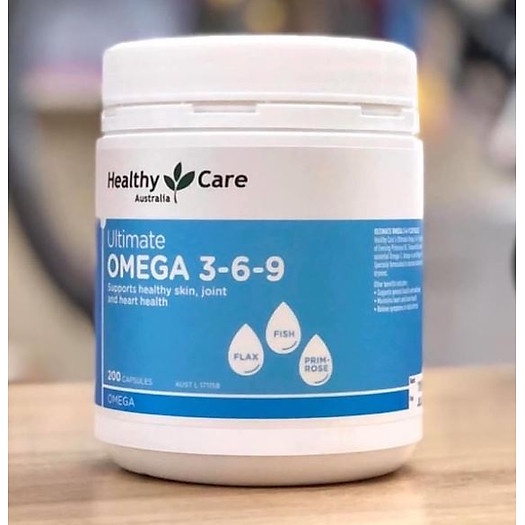 VIÊN UỐNG OMEGA 369 HEALTHY CARE ÚC