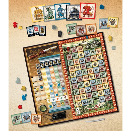 Trò chơi Board Game chủ đề Nhật Bản Gunkimono chính hãng 2-5 người chơi