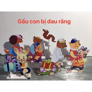 Gấu con bị đau răng - Mô hình kể chuyện
