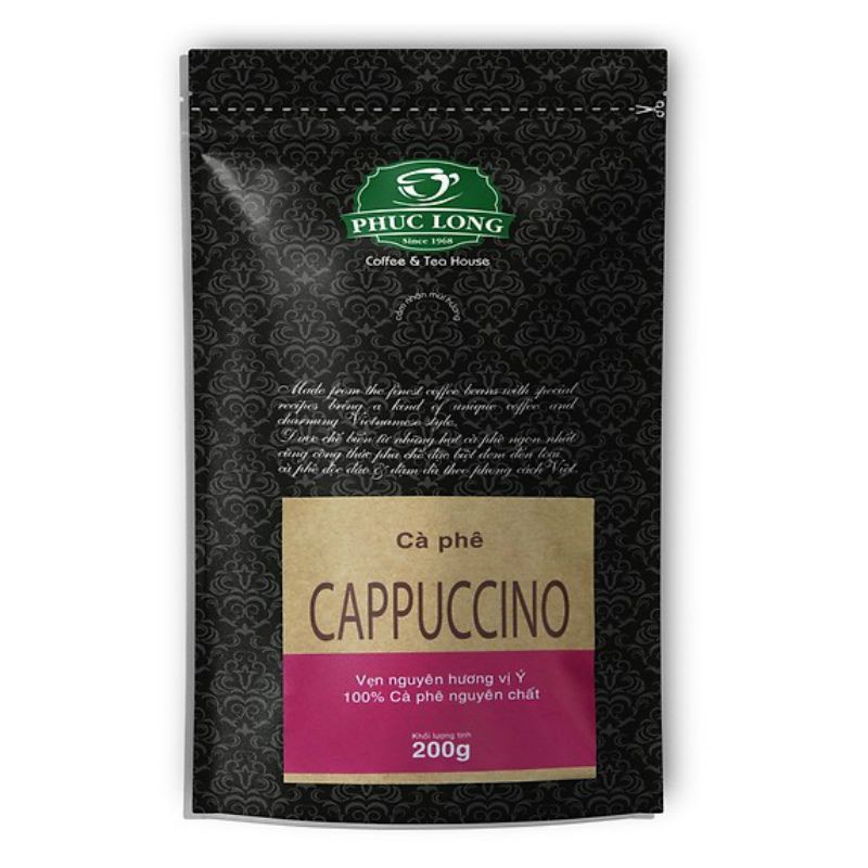 Cà Phê Phúc Long Capuccino 200G