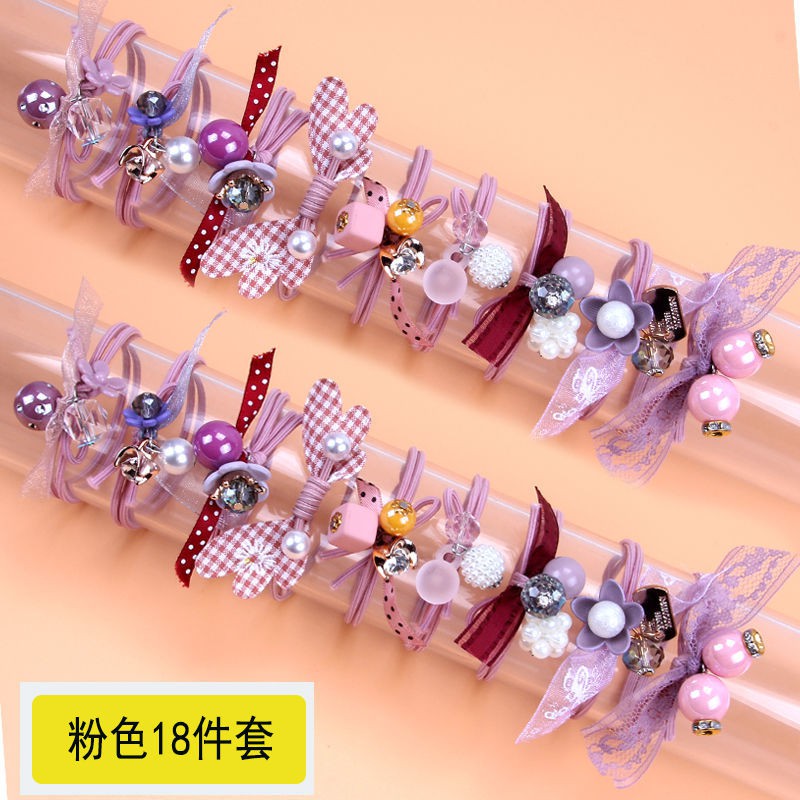 The hair splitter tool is thickened and strong pull is constantly small Children in the big circle will not hurt the hair. Disposable rubber band hair rope head rope