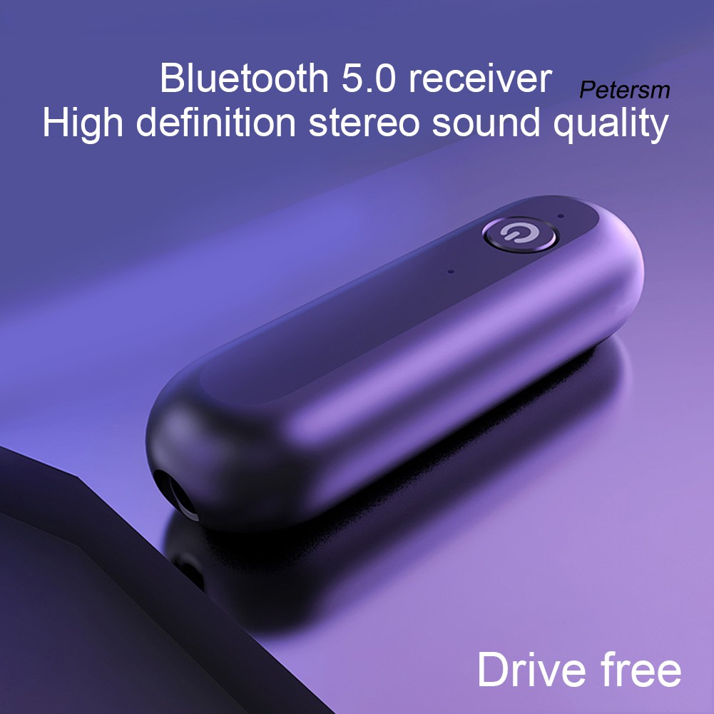 JS☆Bluetooth 5.0 Car hands-free High-definition Stereo Call Audio Adapter Receiver