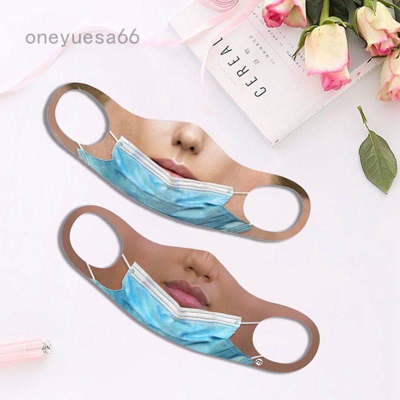 Khẩu trang cotton in hình họa tiết vui nhộn chống bụi hiệu quả