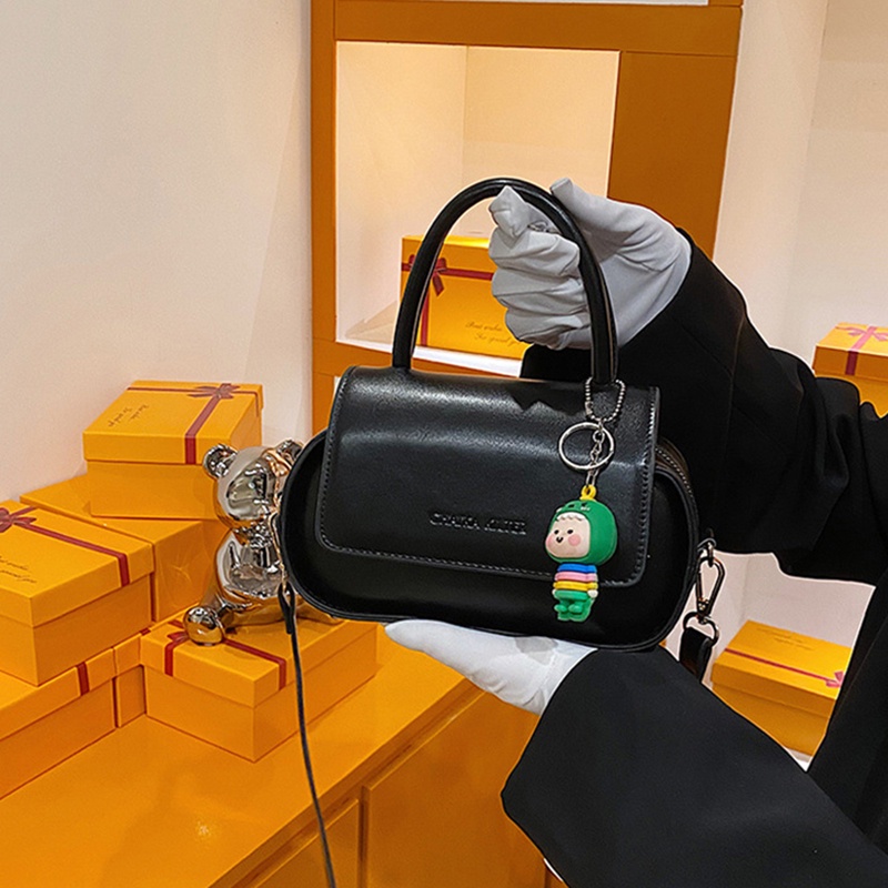 Túi đeo vai Ielgy có móc khóa kiểu hàn quốc dễ thương cho nữ