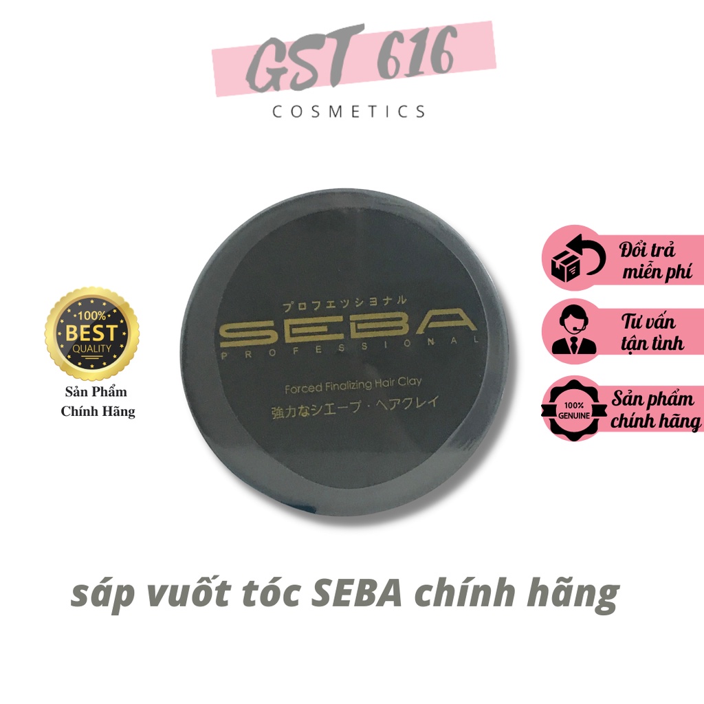Sáp vuốt tóc nam tạo kiểu SEBA chính hãng nhà GST616 siêu giữ nếp