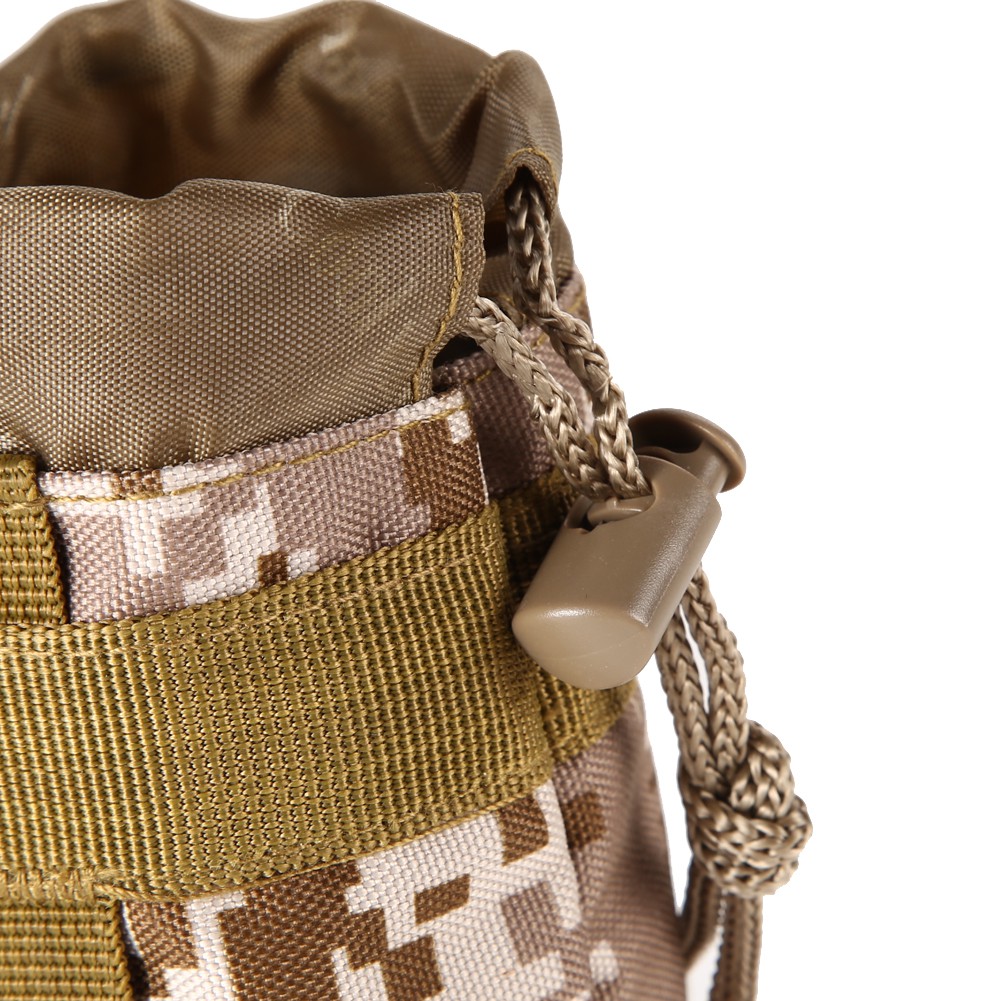 Outdoor Tactical Military Molle Water Bottle Bag Kettle Pouch Holder