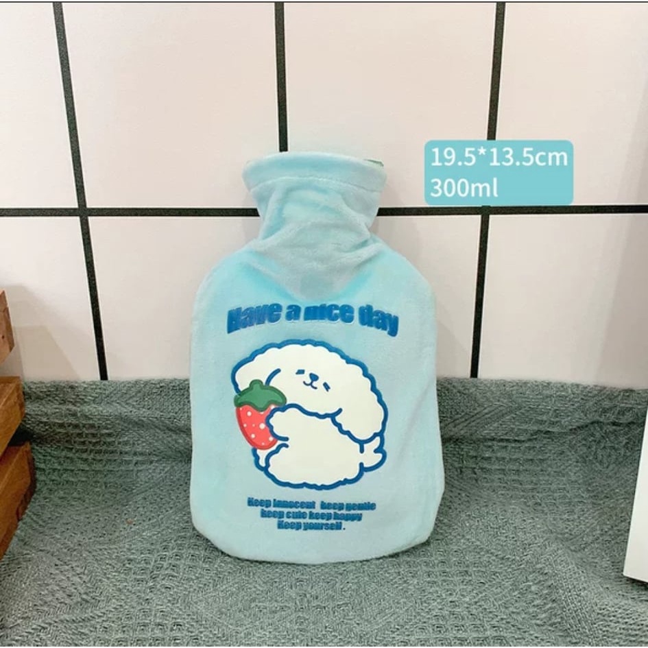 Túi Chườm Nóng Lạnh Hình Trà Sữa 1000ml, Túi Chườm Giảm Đau Bụng 1000ml