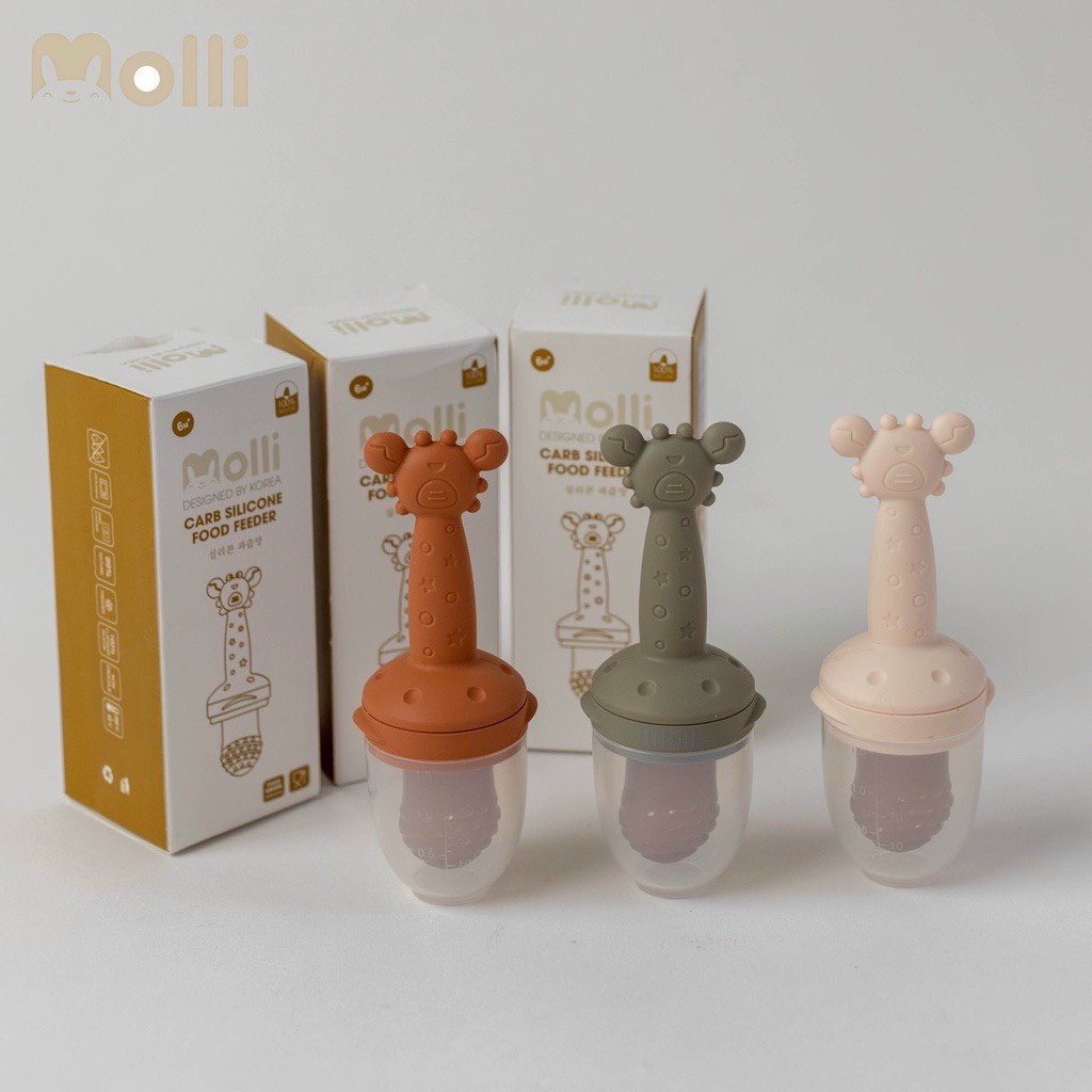 Túi nhai Moli đa năng silicon hình cua cho bé