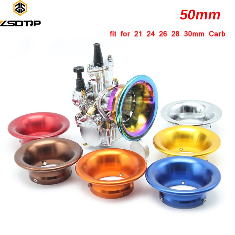 Bộ Chế Hòa Khí 50mm Dành Cho Xe Mô Tô Keihin Oko Koso Mikuni Pewk24 / 26 / 28 / 30 Pe28 Pe30