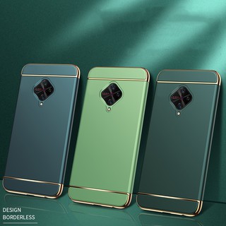 Ốp lưng pc vivo s1 pro / y9s matte golden edges full cover vỏ cứng cho ốp lưng vivo s1pro / y9s
