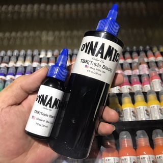 Mực xăm tattoo Dynamic Black TBK 1oz-8oz