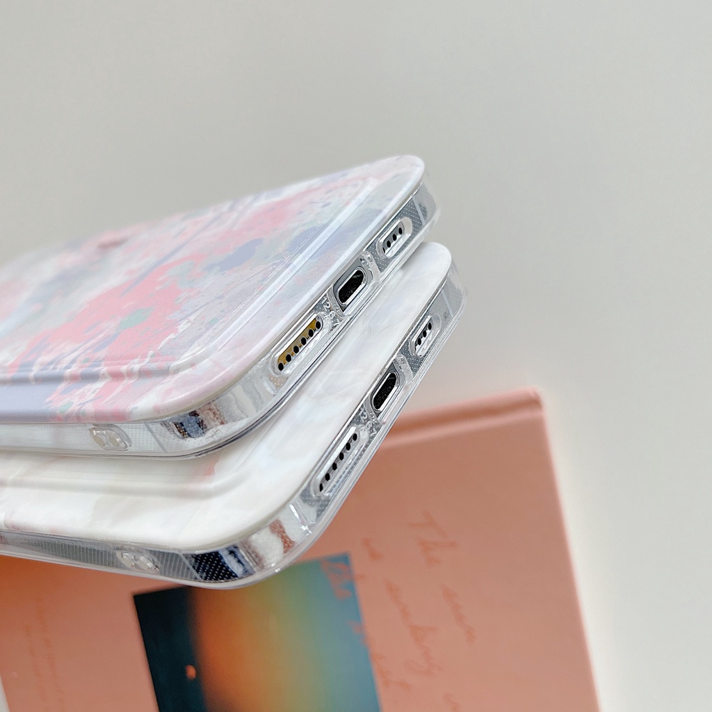 Ốp Điện Thoại Imd Chống Sốc Nhiều Màu Có Ngăn Đựng Thẻ Cho iPhone 13 12 Pro Max Case XR XS