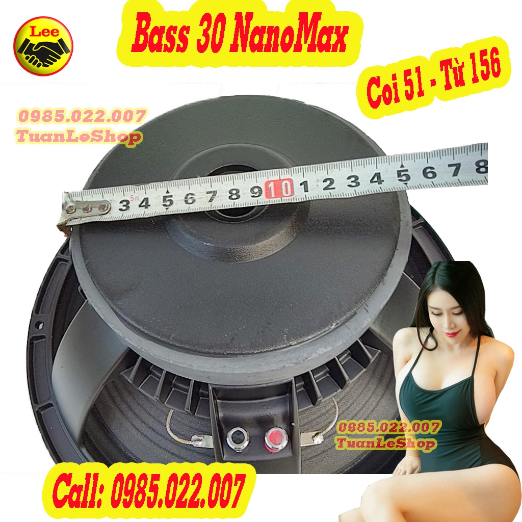1 CẶP LOA BASS 30 CAO CẤP NANOMUX TỪ 156 - GIÁ 2 CHIẾC