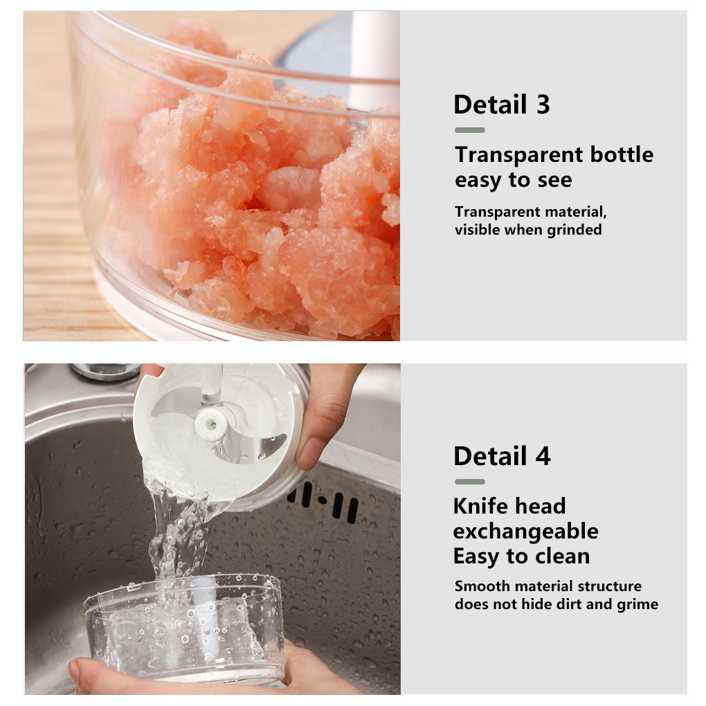 Garlic Chopper Shredders Grinders Crusher Portable Stainless Steel Masher Condiment Household for Fruits Meat Vegetable