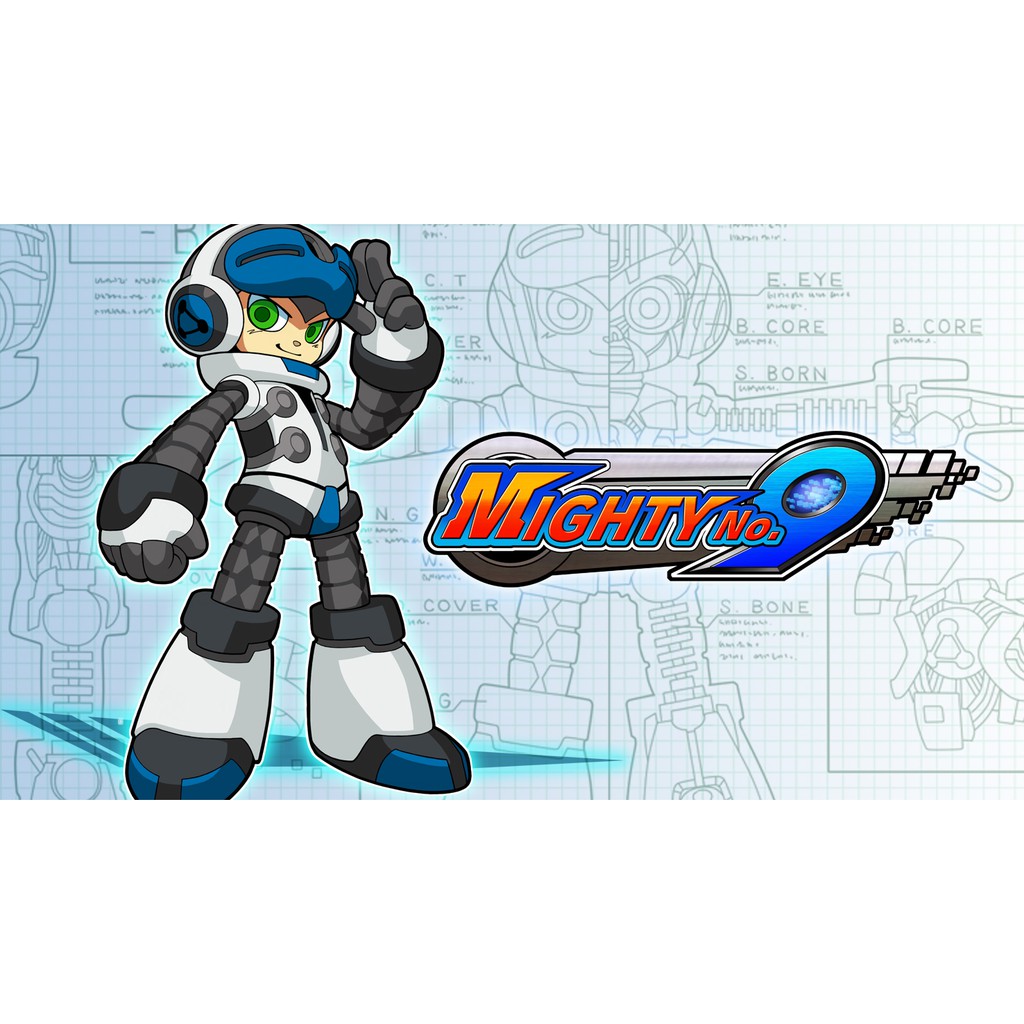 Đĩa game Mighty No. 9 dành cho máy PS4