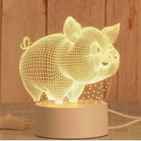 Đèn ngủ 3D trang trí