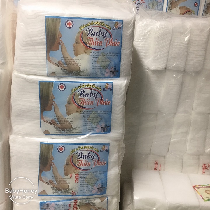 [Combo 3 Gói 300gram] Khăn khô đa năng Baby Thiên Phúc Gói To Siêu Tiết Kiệm